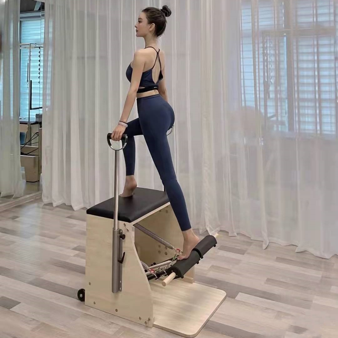 Pilates Reformer Spring - Тренажер для пилатеса Wunda Chair: комбинированный