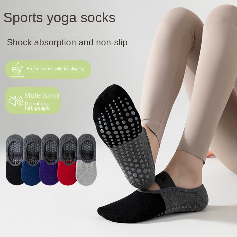 Yoga Strap Cotton - 5 пар профессиональных носков для йоги,