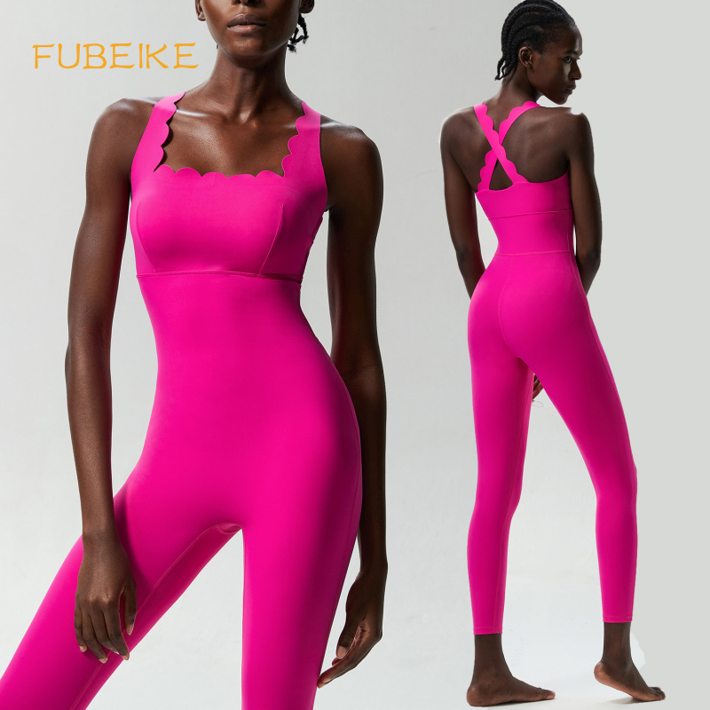Pilates Yoga Jacket - FUBEIKE маленькая волна красота спины Йога