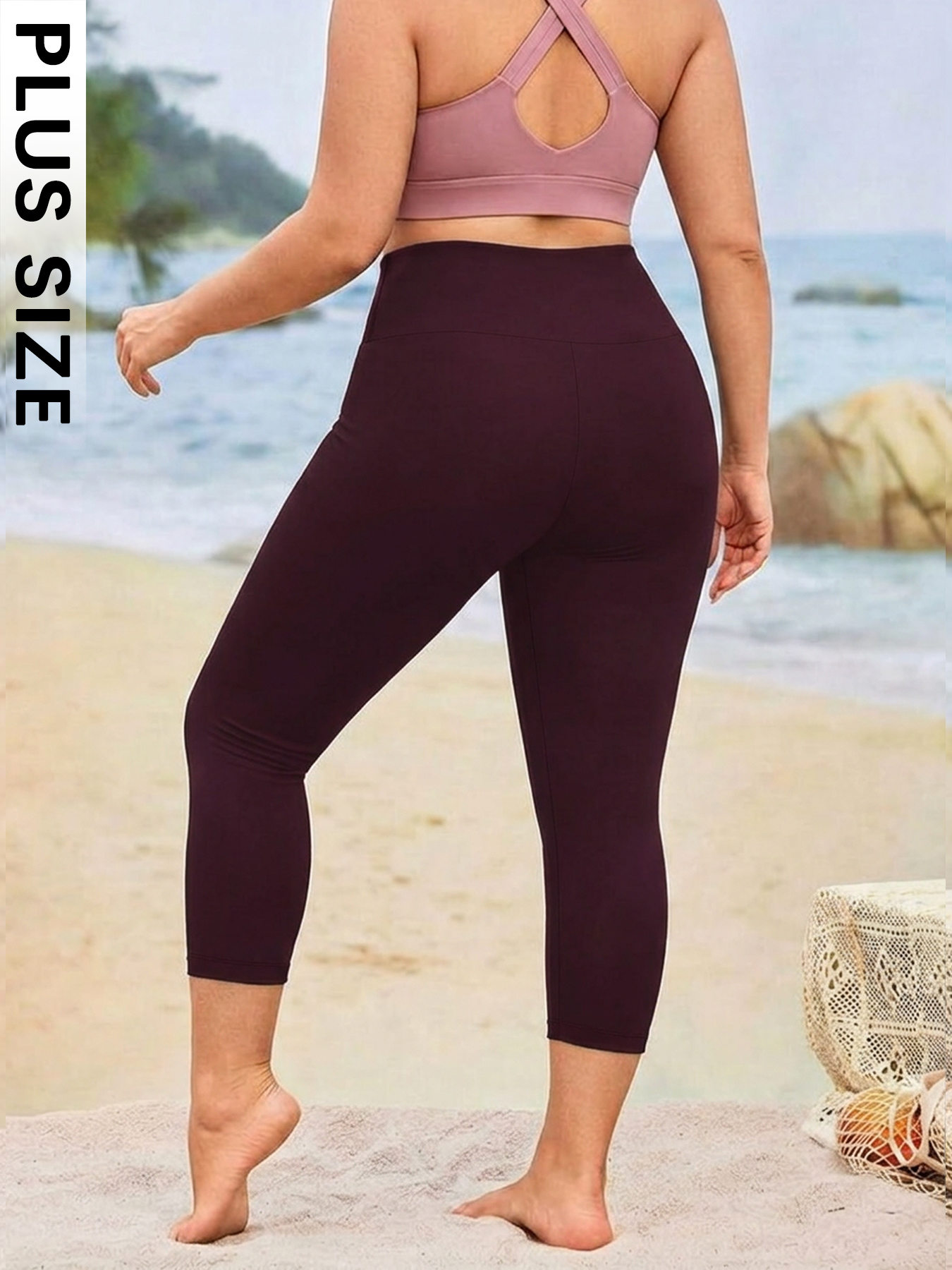 Pilates Yoga Leggings - Женские леггинсы больших размеров с высокой