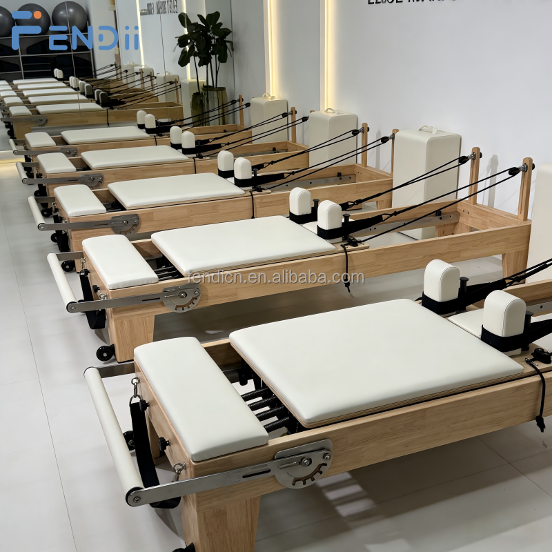 Pilates Reformer Spring - Регулируемый складной реформер для пилатеса с