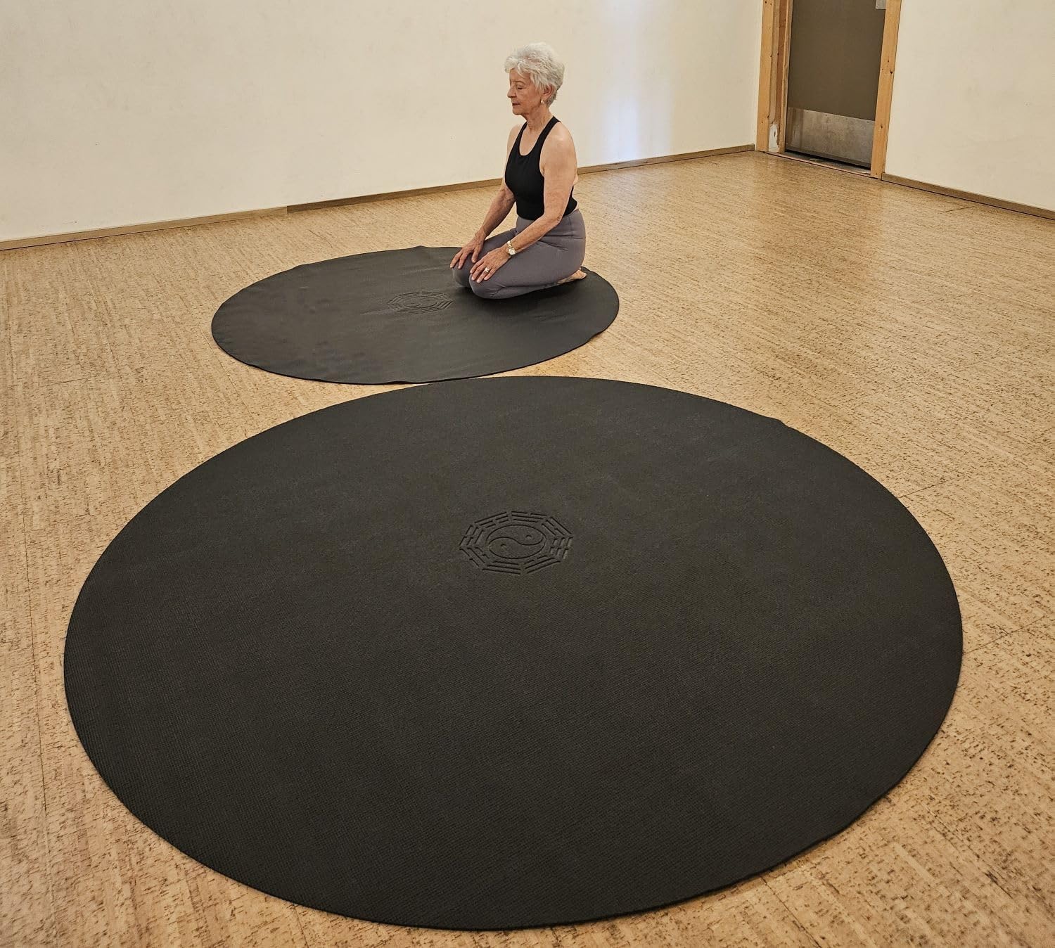 Pilates Yoga Taichi - Большой круглый коврик для йоги из