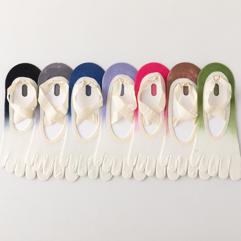 Yoga Strap Cotton - Модные градиентные носки для йоги с