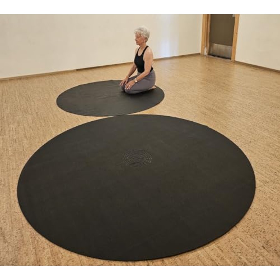 Pilates Yin Yoga - Круглый коврик для йоги 72x6 футов
