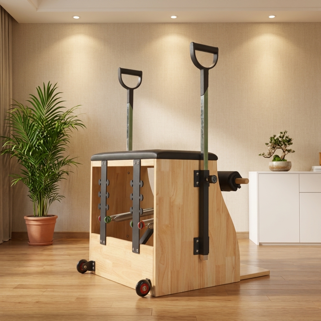 Pilates Chair Wunda - Эргономичный стул Wunda из дубового дерева,