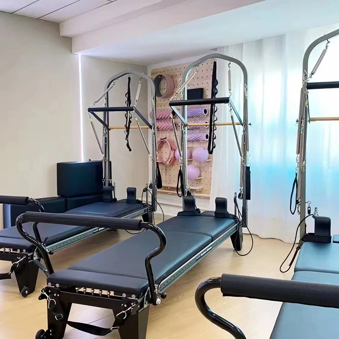 -Алюминиевый полутрапеционный  – обзор и цена Pilates Reformer Spring