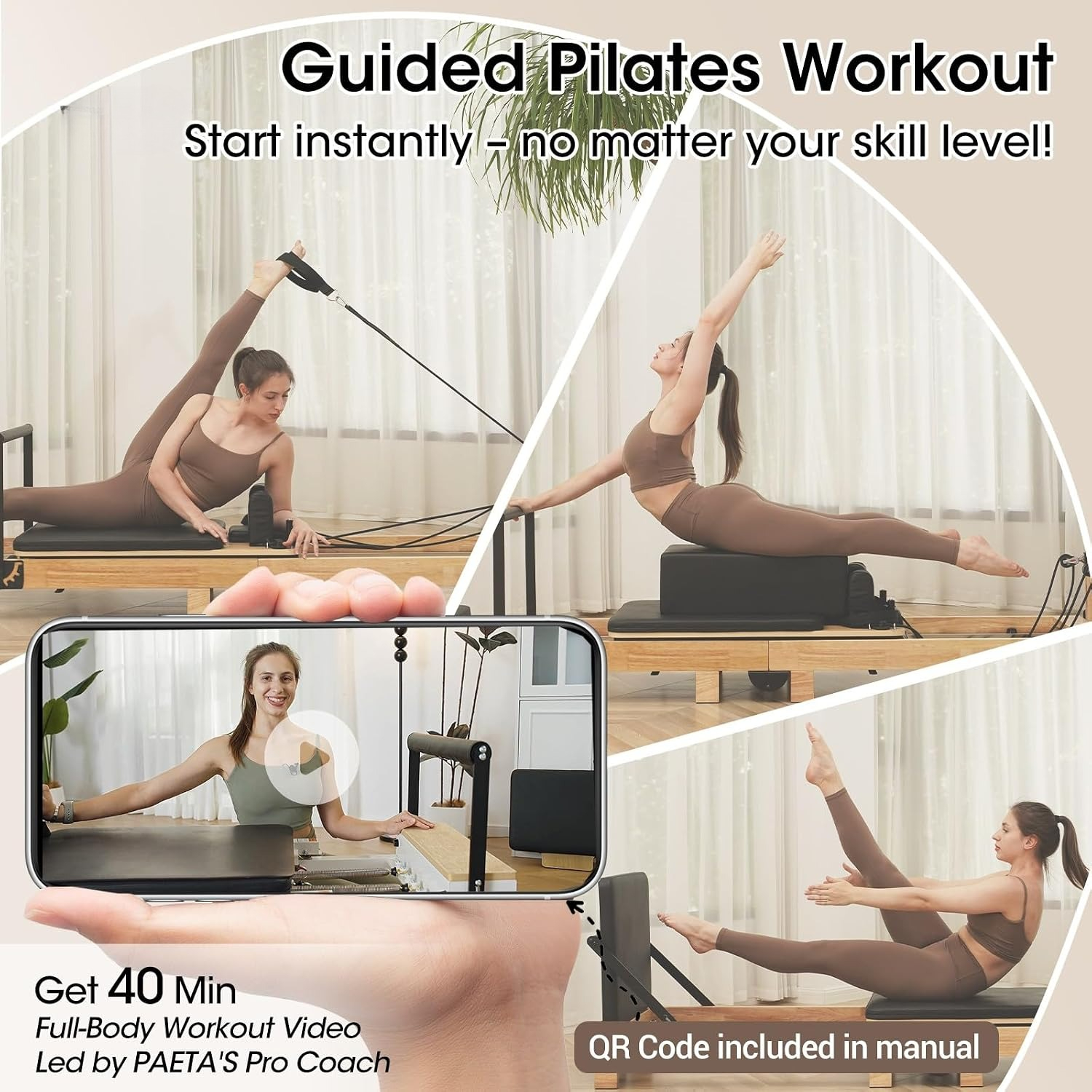 Деревянный тренажер для пилате – обзор и цена Pilates Reformer Spring