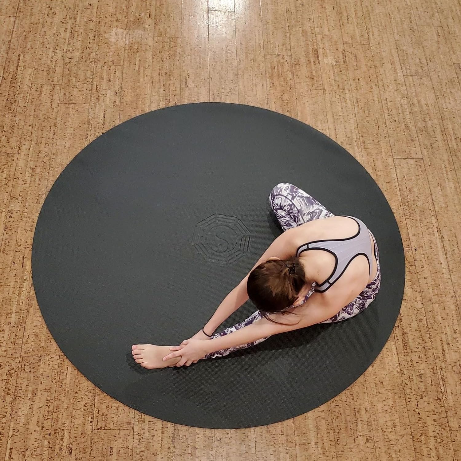 Большой круглый коврик для йог – обзор и цена Pilates Yoga Taichi