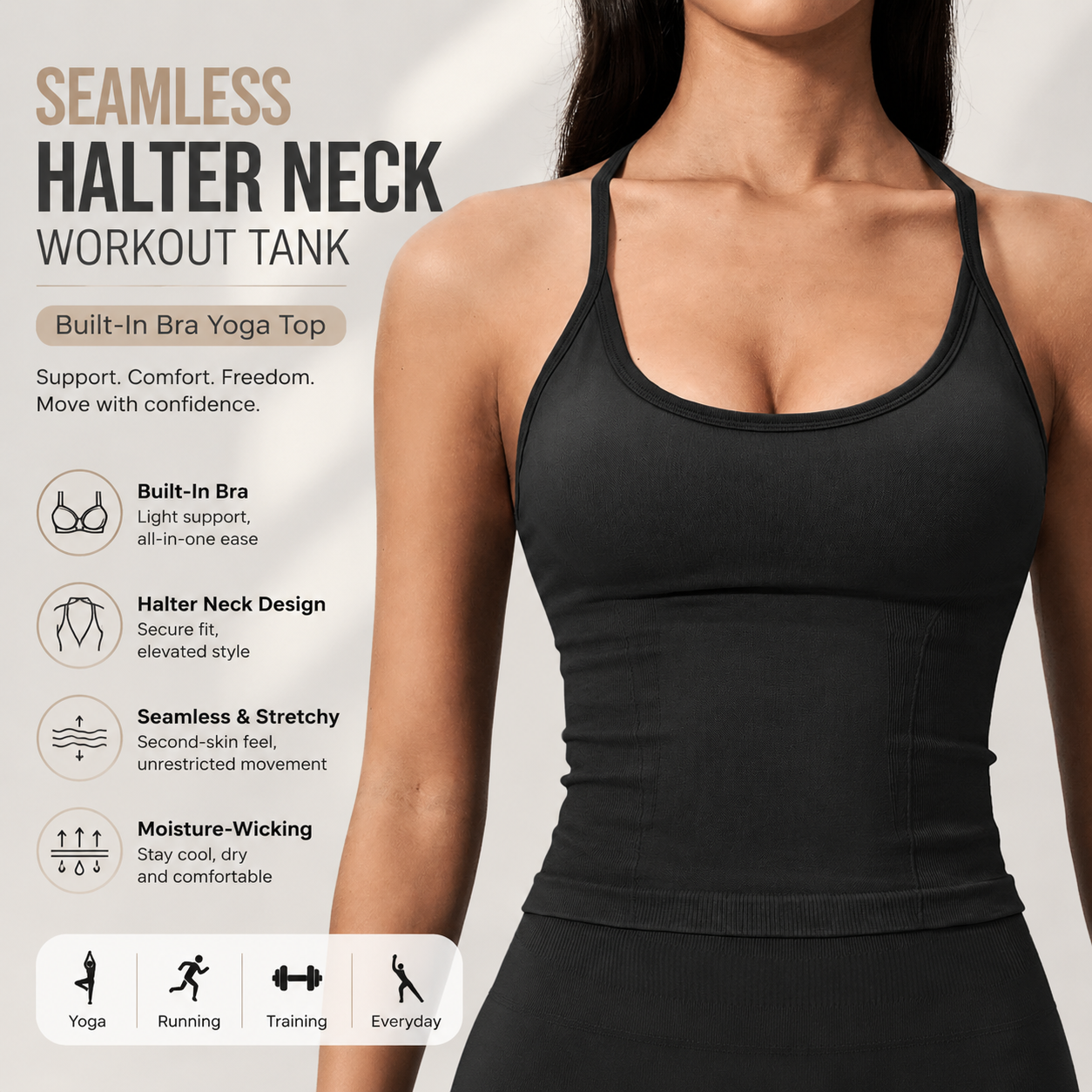 Роскошный спортивный топ 2-в-1 – обзор и цена Pilates Yoga Jacket