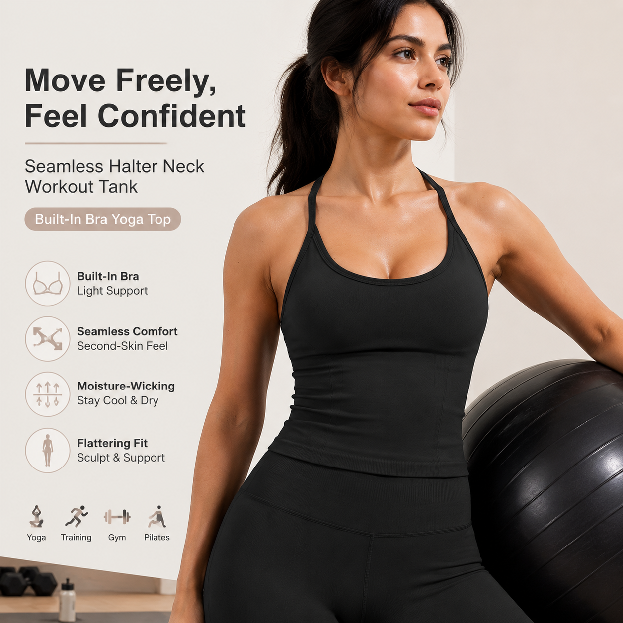 Роскошный спортивный топ 2-в-1 – обзор и цена Pilates Yoga Jacket