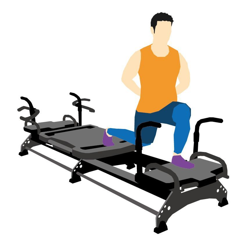 8 шт., пилатес, мегаформер, ак – обзор и цена Pilates Reformer Spring