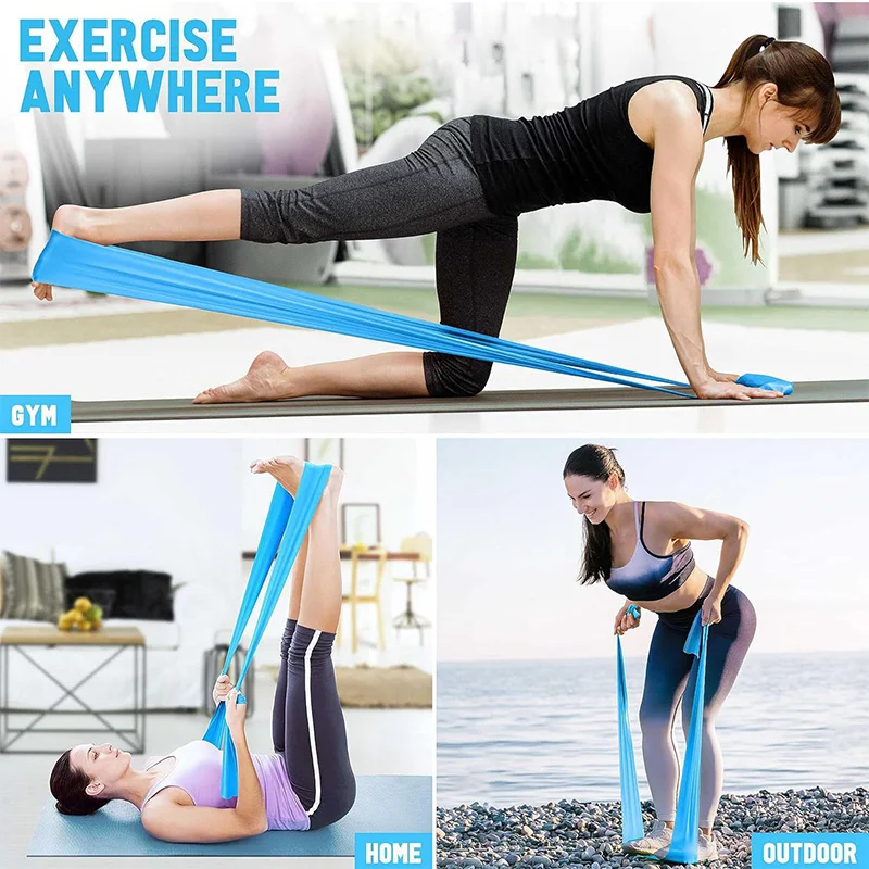 Эластичные ленты для йоги и фи – обзор и цена Pilates Yoga Core